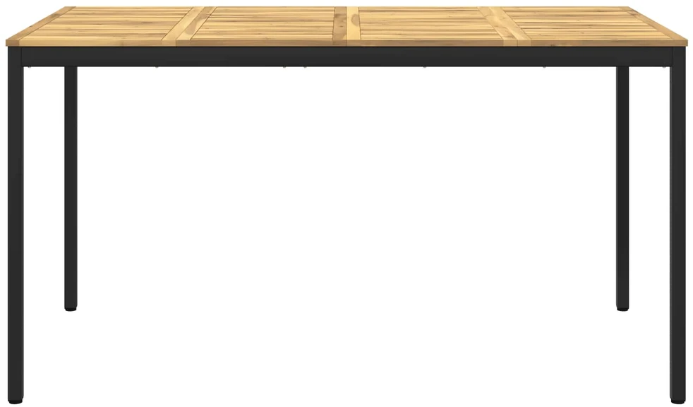 Sodo Baro Stalas Balta ir juoda 196 x 100,5 x 105 cm