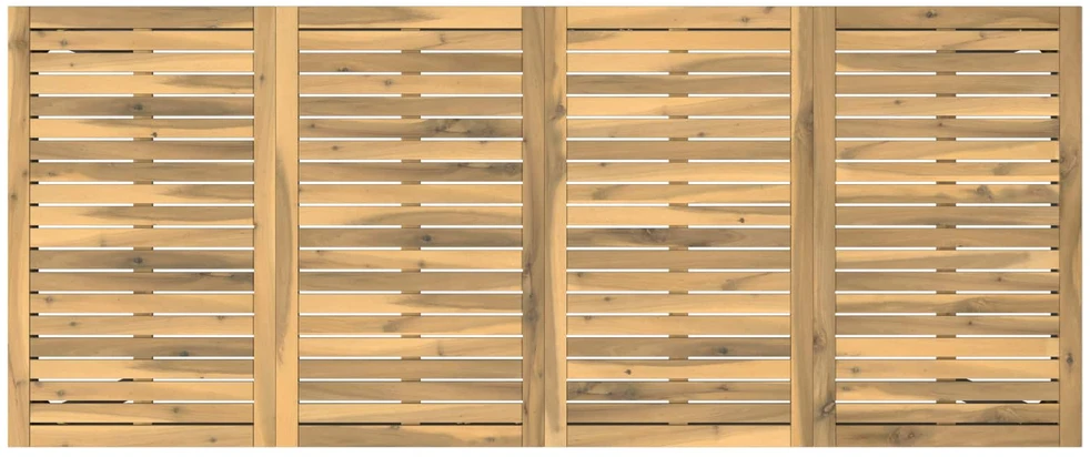 Sodo Baro Stalas Balta ir juoda 196 x 80,5 x 105 cm