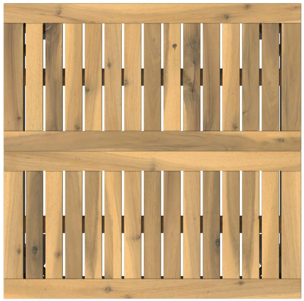 Sodo Baro Stalas Balta ir juoda 60 x 60,5 x 105 cm
