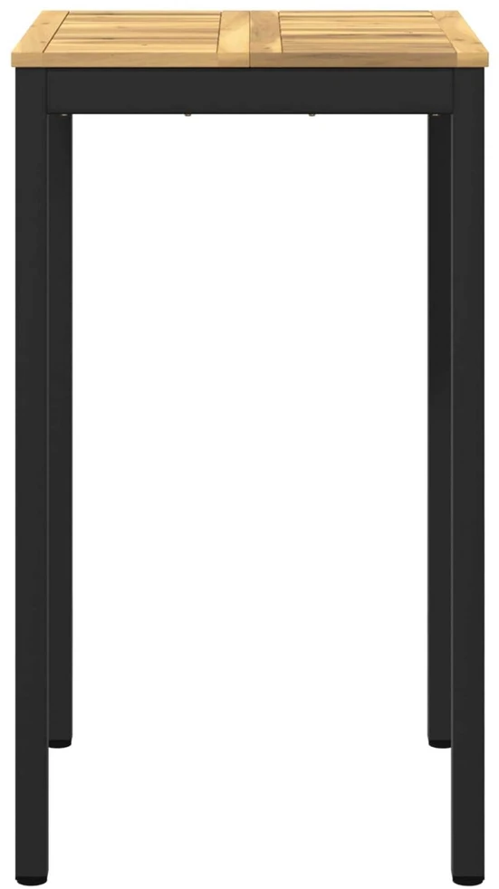 Sodo Baro Stalas Balta ir juoda 60 x 60,5 x 105 cm