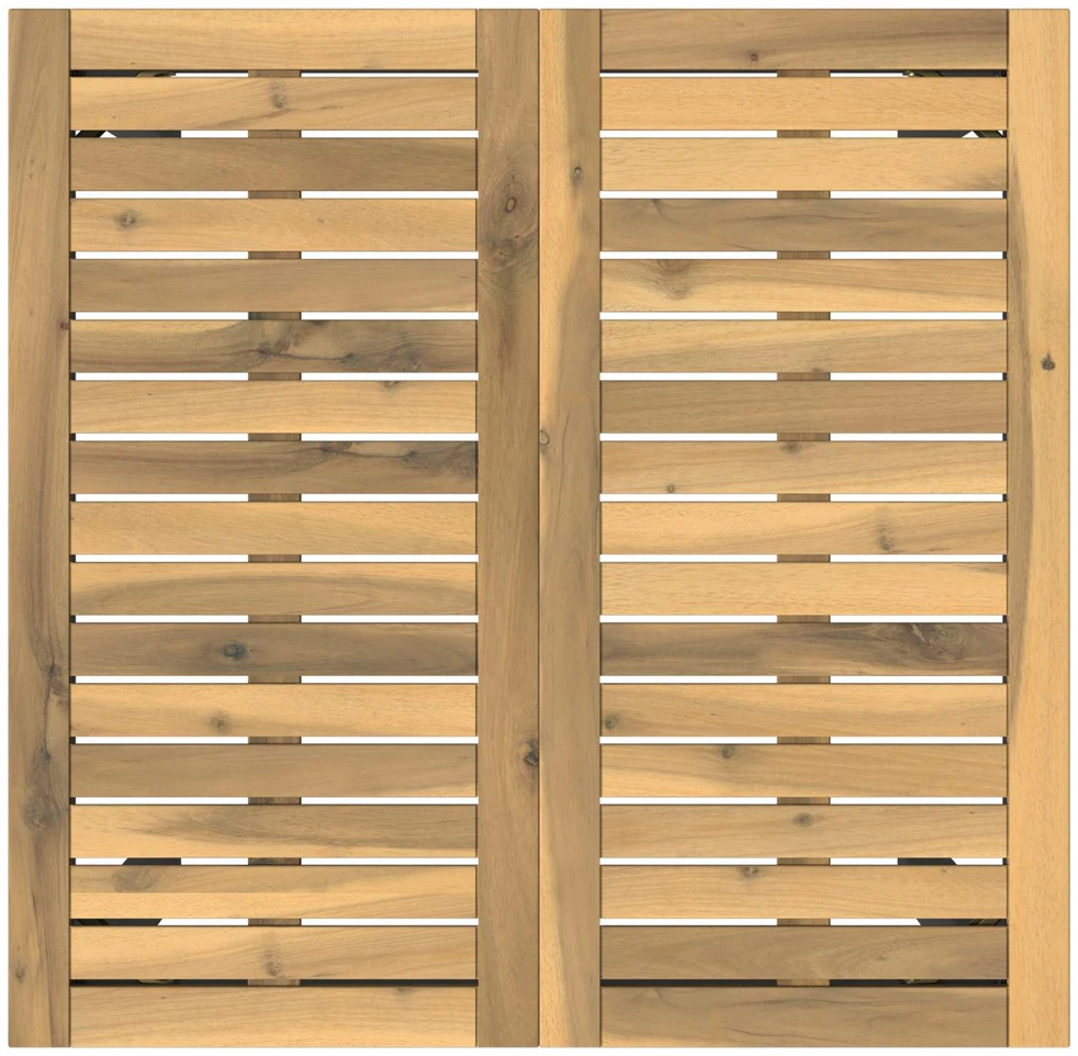 Sodo Baro Stalas NAARDEN Balta ir juoda 70 x 68,5 x 105 cm