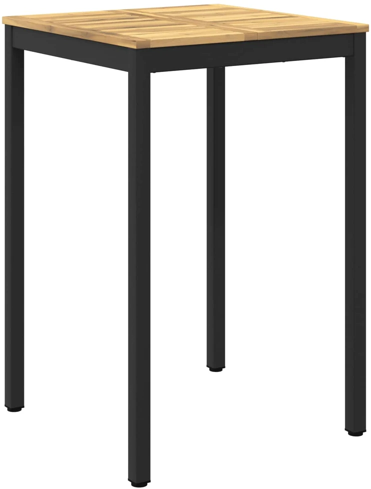 Sodo Baro Stalas NAARDEN Balta ir juoda 70 x 68,5 x 105 cm