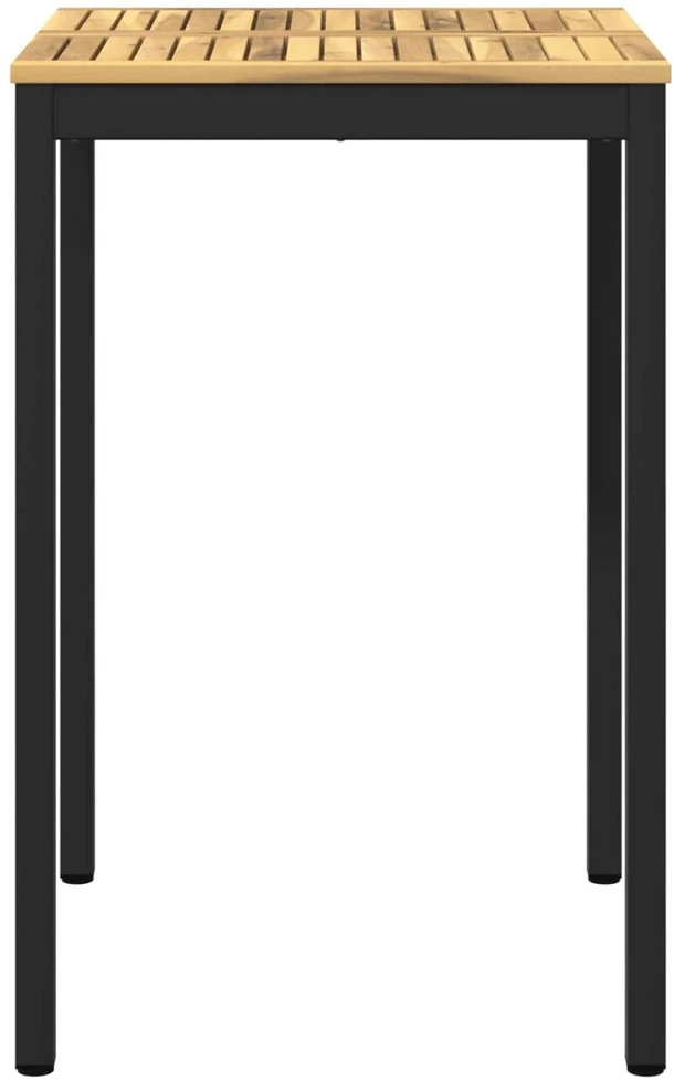 Sodo Baro Stalas Balta ir juoda 70 x 68,5 x 105 cm