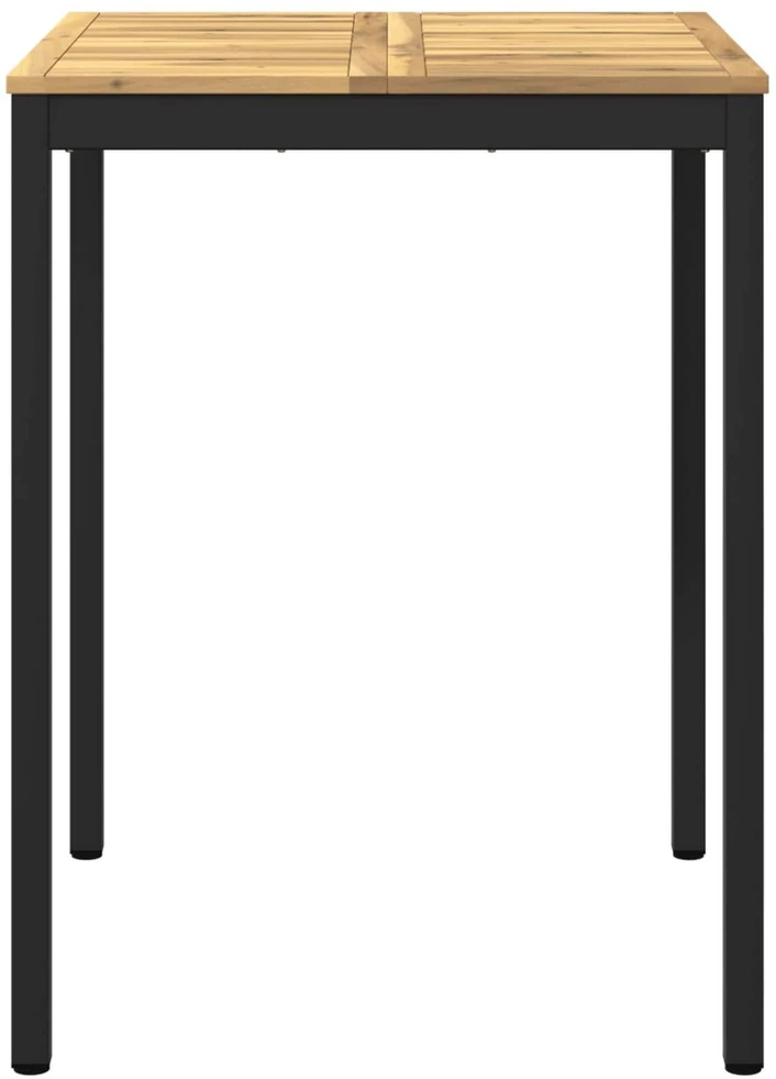 Sodo Baro Stalas Balta ir juoda 80 x 80,5 x 105 cm