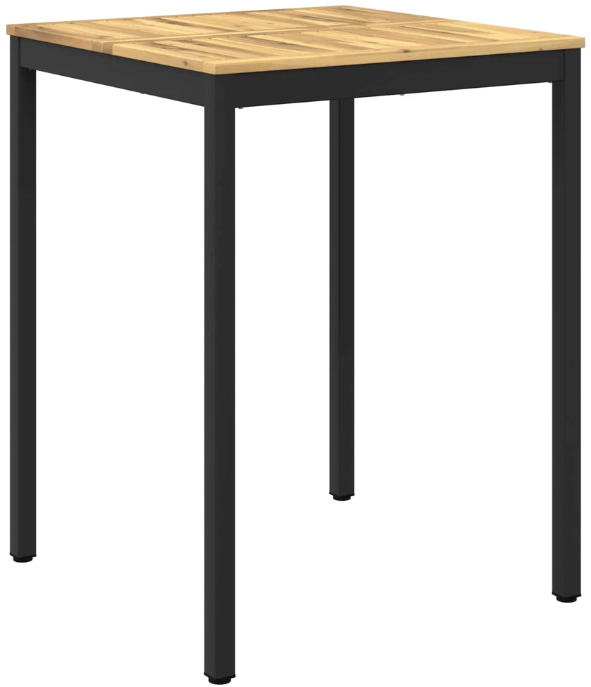 Sodo Baro Stalas NAARDEN Balta ir juoda 80 x 80,5 x 105 cm