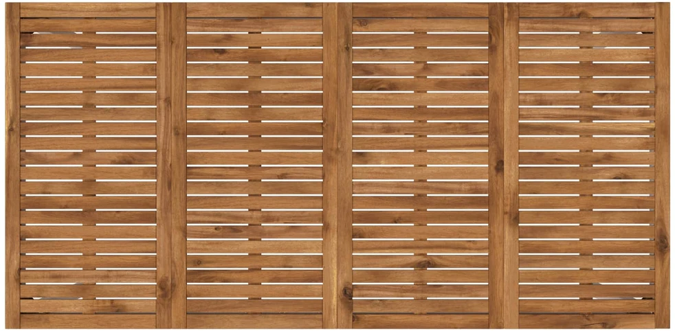 Sodo Baro Stalas NAARDEN Natūrali ir Balta 180 x 88,5 x 105 cm