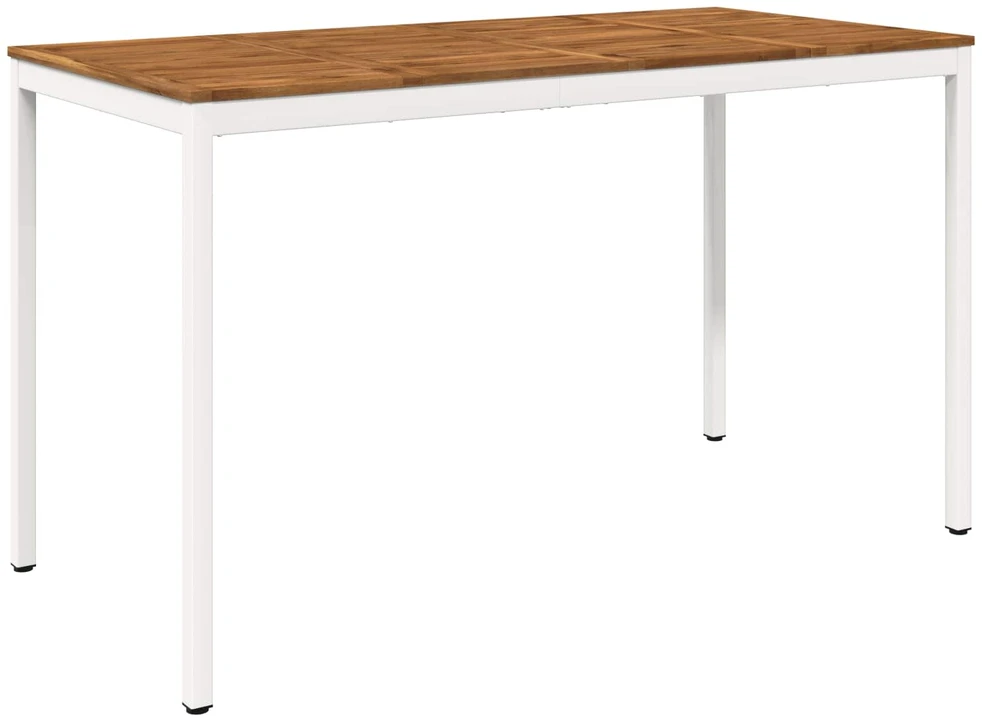Sodo Baro Stalas NAARDEN Natūrali ir Balta 180 x 88,5 x 105 cm