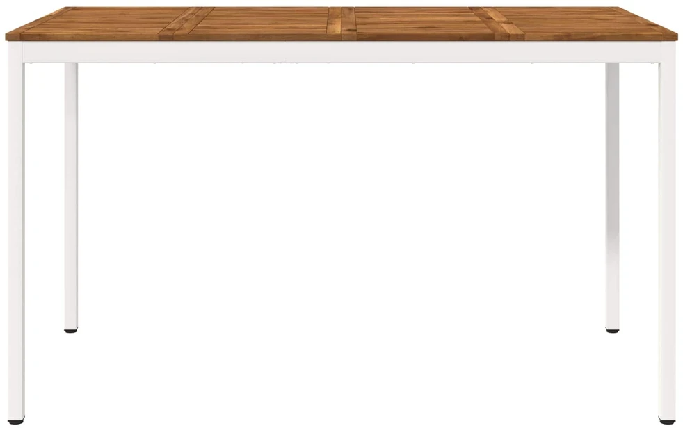 Sodo Baro Stalas NAARDEN Natūrali ir Balta 180 x 88,5 x 105 cm