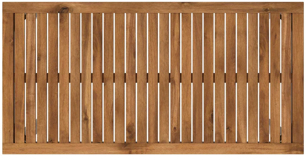 Sodo Baro Stalas NAARDEN Natūrali ir Balta 108,5 x 55 x 105 cm