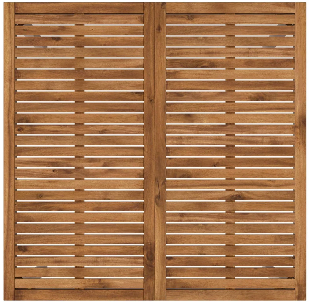 Sodo Baro Stalas Natūrali ir Balta 110 x 108,5 x 105 cm