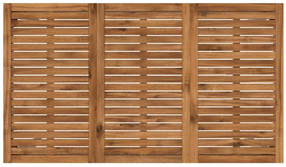 Sodo Baro Stalas Natūrali ir Balta 141 x 80,5 x 105 cm