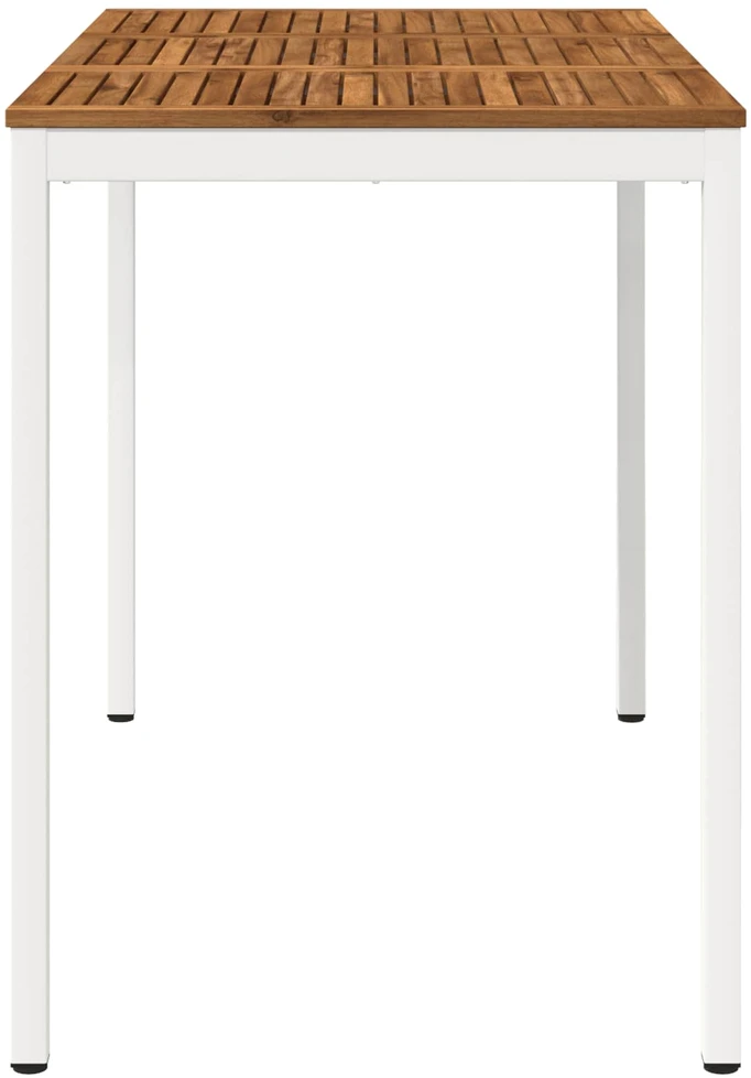 Sodo Baro Stalas NAARDEN Natūrali ir Balta 141 x 80,5 x 105 cm