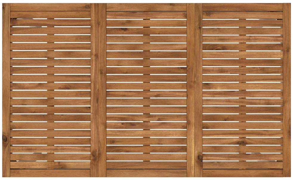 Sodo Baro Stalas NAARDEN Natūrali ir Balta 147 x 88,5 x 105 cm