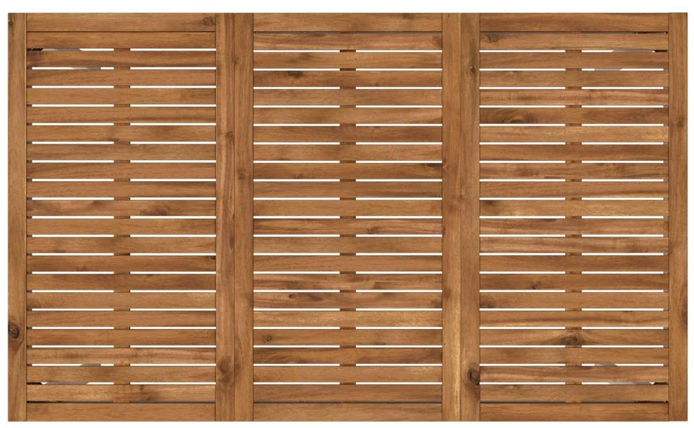 Sodo Baro Stalas Natūrali ir Balta 147 x 88,5 x 105 cm
