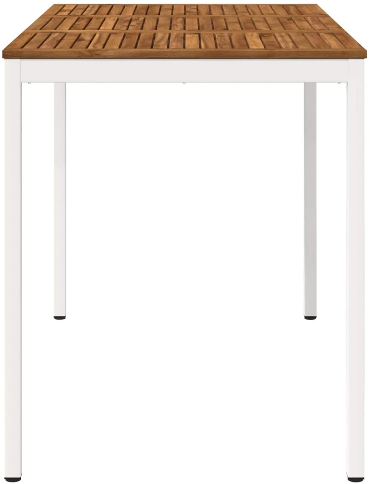 Sodo Baro Stalas Natūrali ir Balta 147 x 88,5 x 105 cm