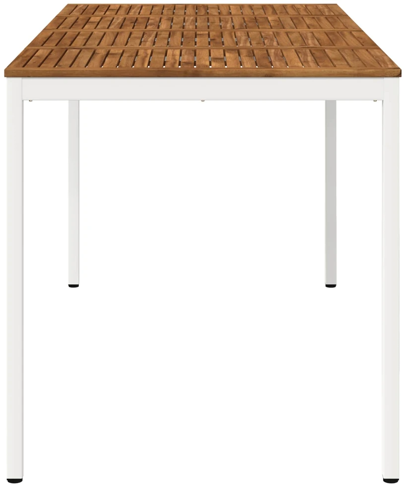 Sodo Baro Stalas Natūrali ir Balta 196 x 100,5 x 105 cm