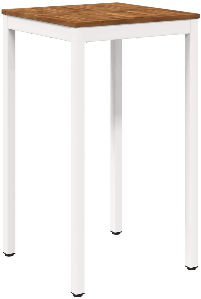 Sodo Baro Stalas NAARDEN Natūrali ir Balta 60 x 60,5 x 105 cm
