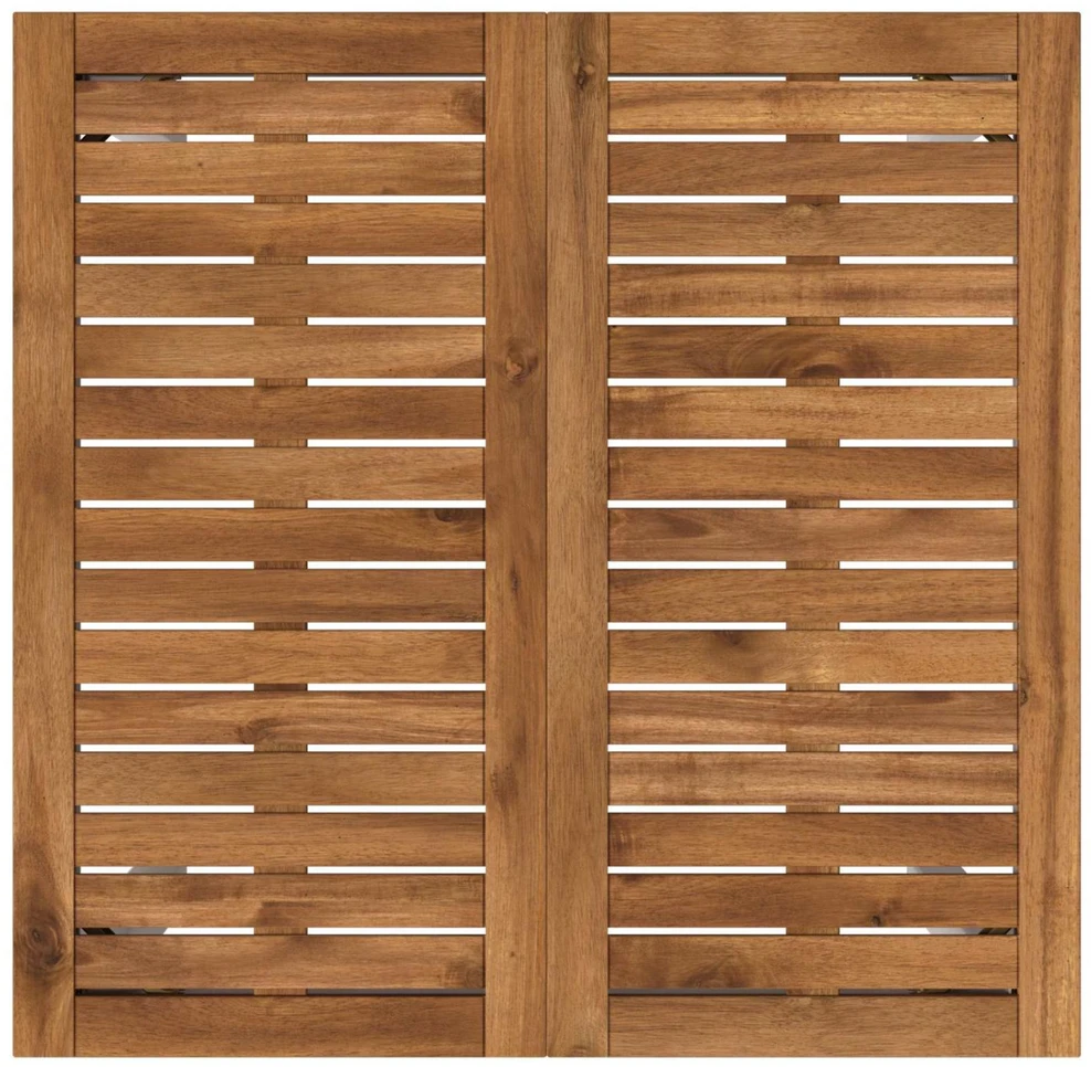 Sodo Baro Stalas Natūrali ir Balta 70 x 68,5 x 105 cm