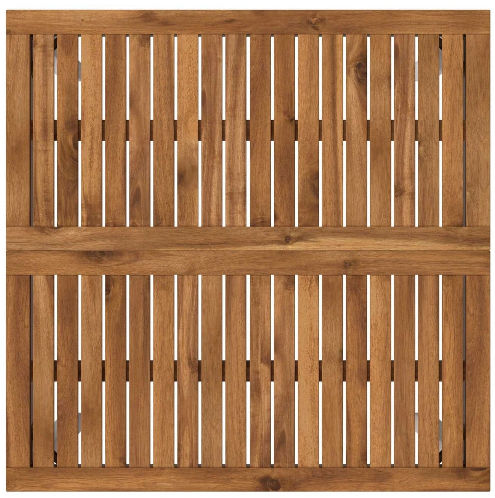 Sodo Baro Stalas Natūrali ir Balta 80 x 80,5 x 105 cm