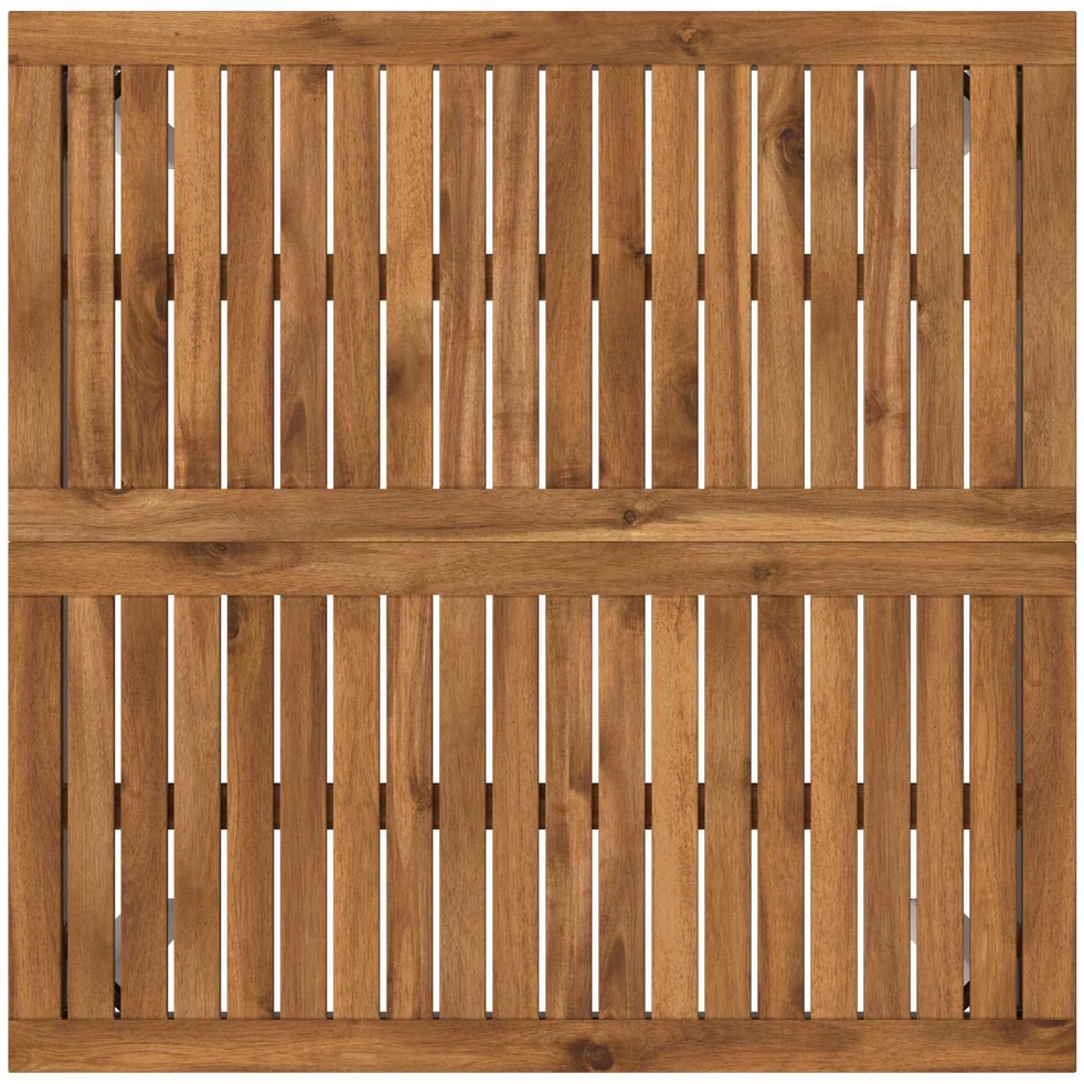 Sodo Baro Stalas NAARDEN Natūrali ir Balta 80 x 80,5 x 105 cm