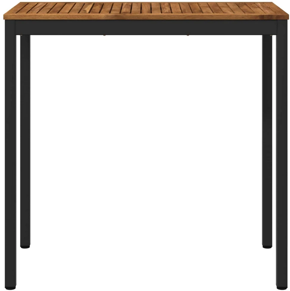 Sodo Baro Stalas Natūrali ir juoda 108,5 x 55 x 105 cm