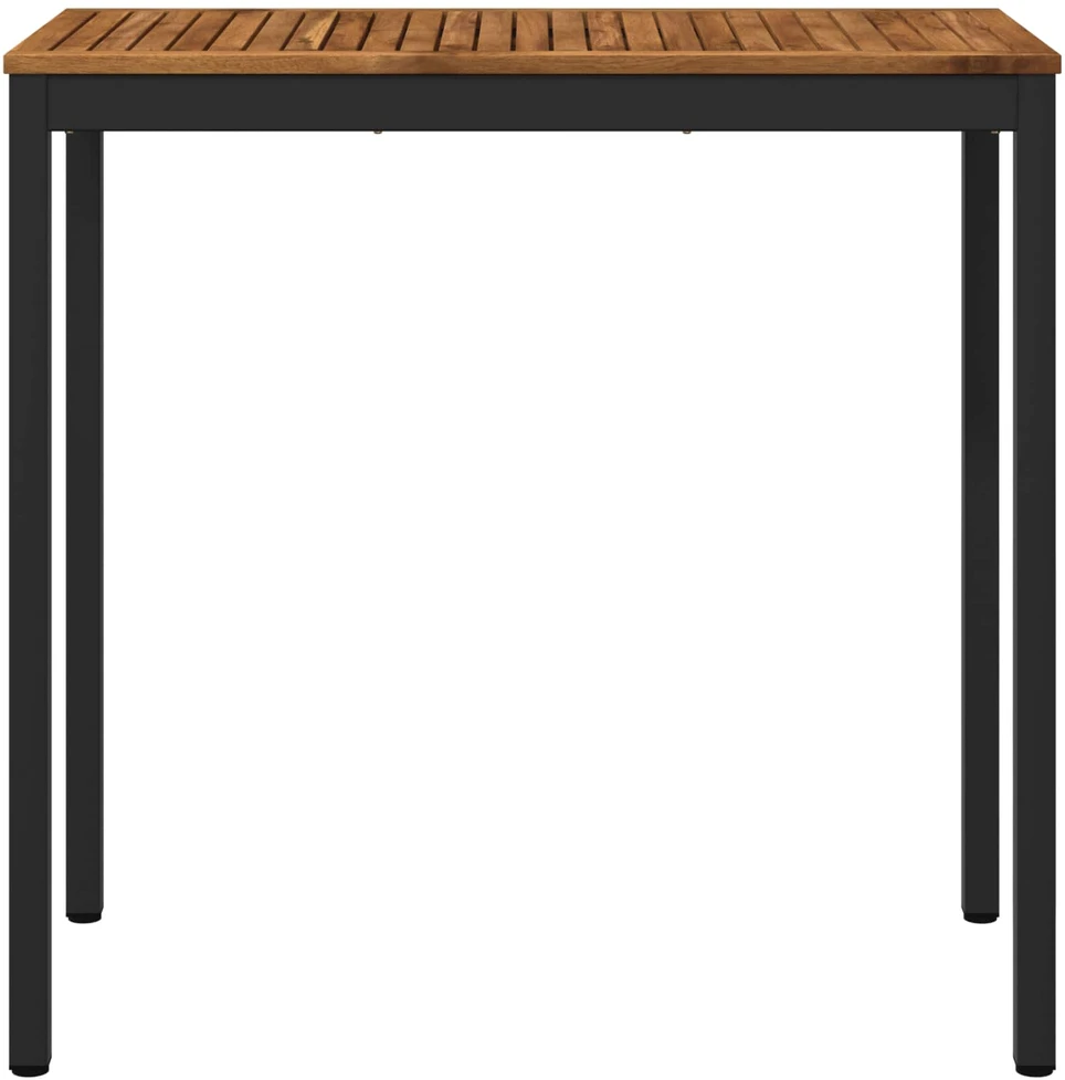 Sodo Baro Stalas NAARDEN Natūrali ir juoda 108,5 x 55 x 105 cm