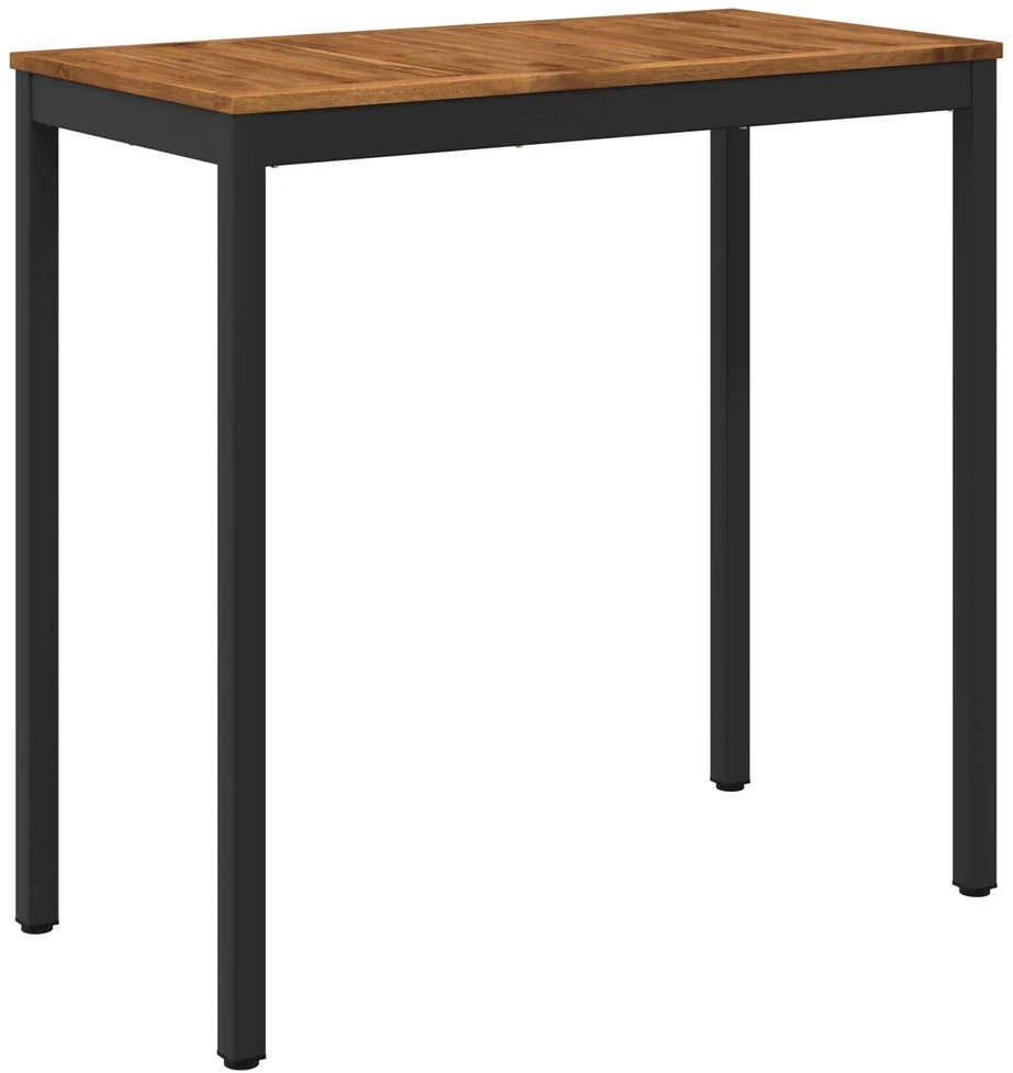 Sodo Baro Stalas NAARDEN Natūrali ir juoda 108,5 x 55 x 105 cm