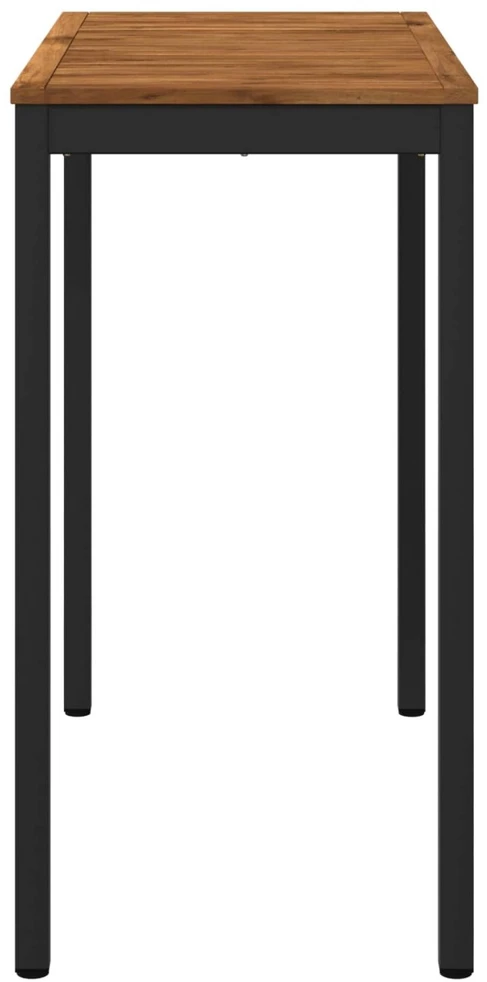 Sodo Baro Stalas Natūrali ir juoda 108,5 x 55 x 105 cm
