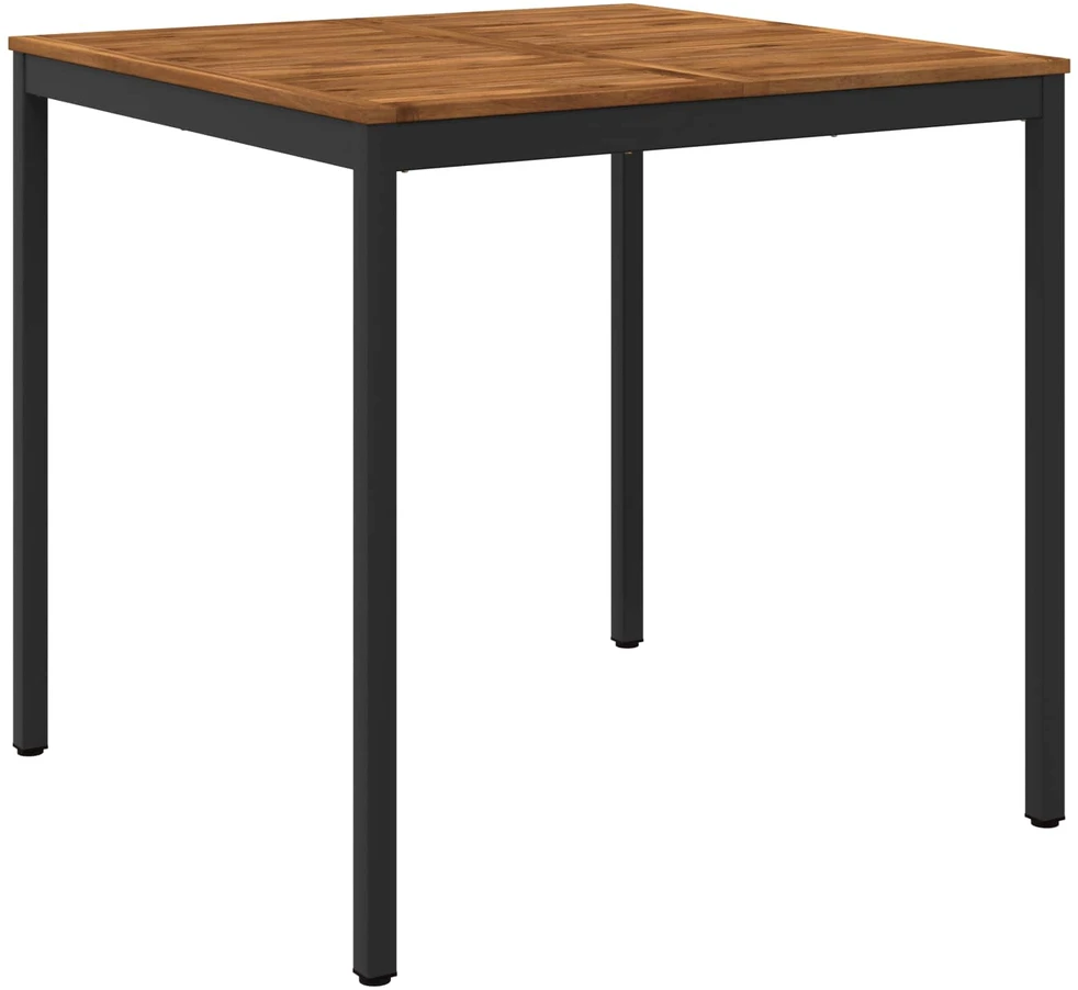 Sodo Baro Stalas NAARDEN Natūrali ir juoda 110 x 108,5 x 105 cm