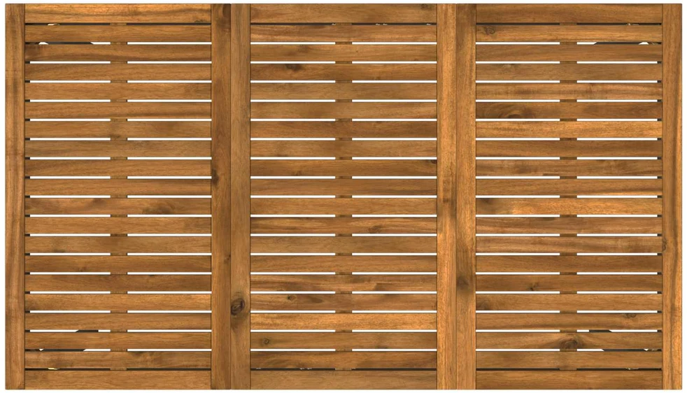Sodo Baro Stalas Natūrali ir juoda 141 x 80,5 x 105 cm