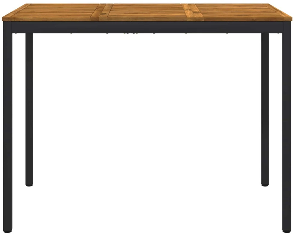 Sodo Baro Stalas Natūrali ir juoda 141 x 80,5 x 105 cm