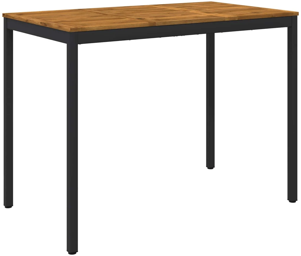 Sodo Baro Stalas Natūrali ir juoda 141 x 80,5 x 105 cm
