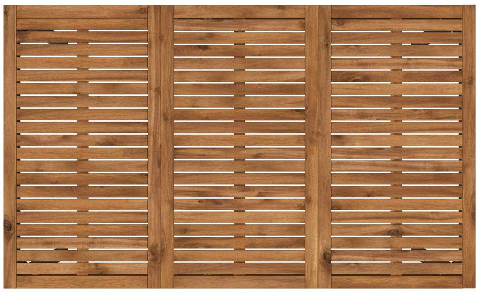 Sodo Baro Stalas NAARDEN Natūrali ir juoda 147 x 88,5 x 105 cm
