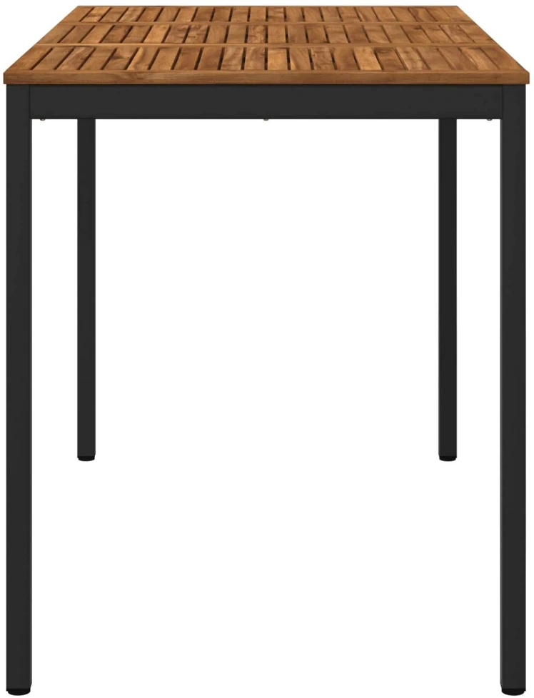 Sodo Baro Stalas Natūrali ir juoda 147 x 88,5 x 105 cm