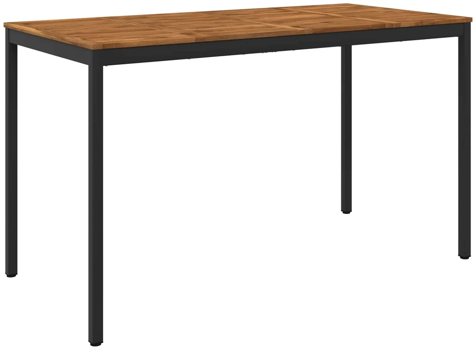 Sodo Baro Stalas Natūrali ir juoda 180 x 88,5 x 105 cm
