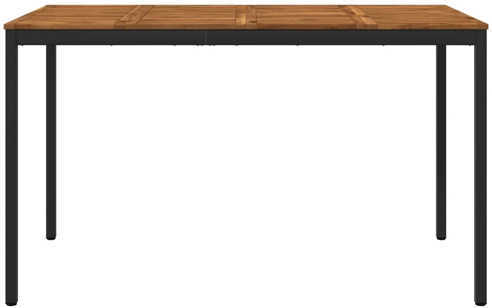 Sodo Baro Stalas Natūrali ir juoda 180 x 88,5 x 105 cm