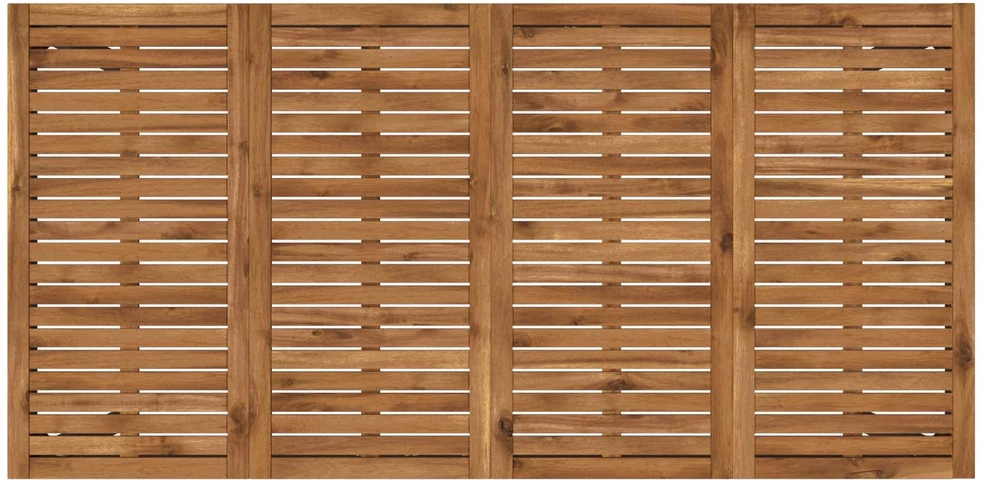 Sodo Baro Stalas Natūrali ir juoda 180 x 88,5 x 105 cm
