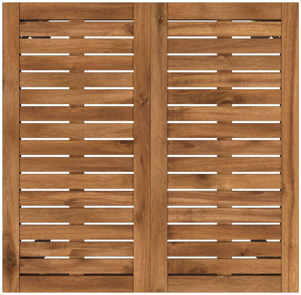 Sodo Baro Stalas NAARDEN Natūrali ir juoda 70 x 68,5 x 105 cm