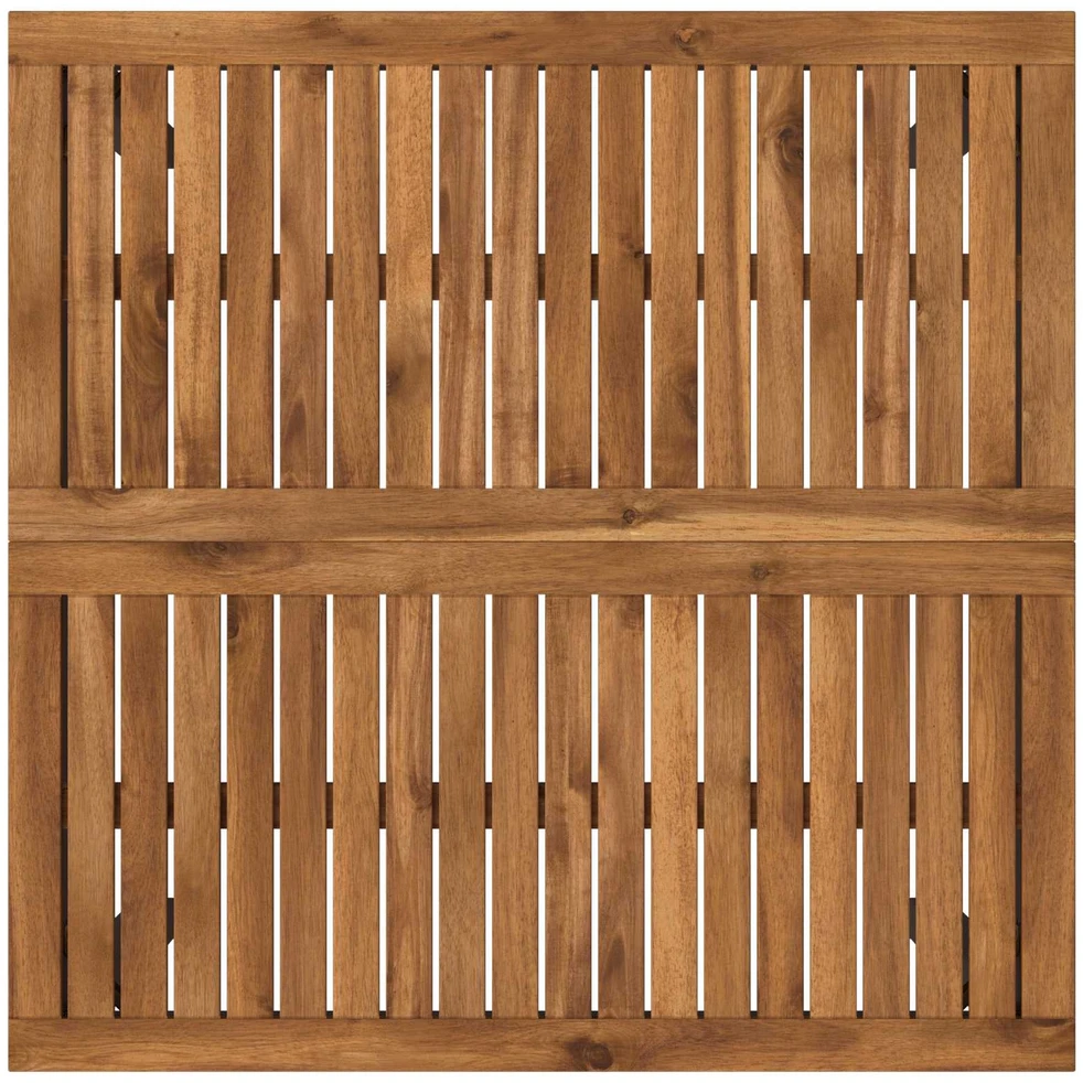 Sodo Baro Stalas NAARDEN Natūrali ir juoda 80 x 80,5 x 105 cm