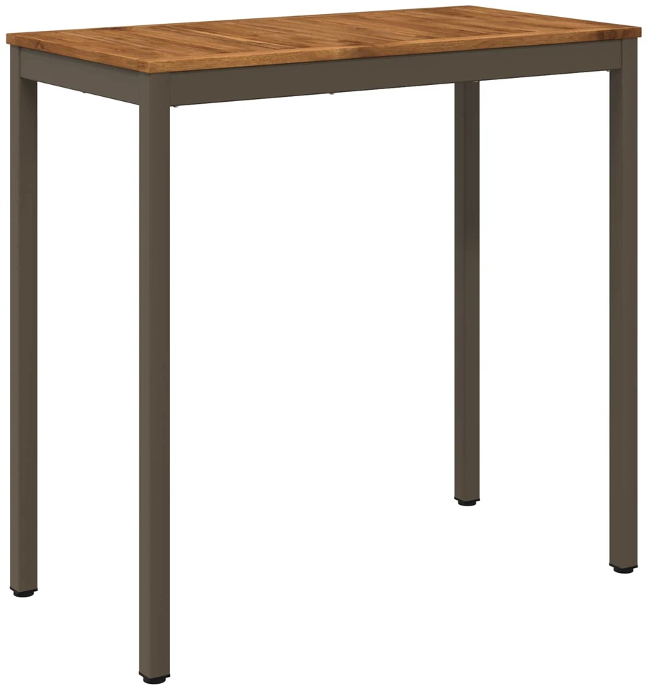 Sodo Baro Stalas NAARDEN Natūralus ir kava 108,5 x 55 x 105 cm