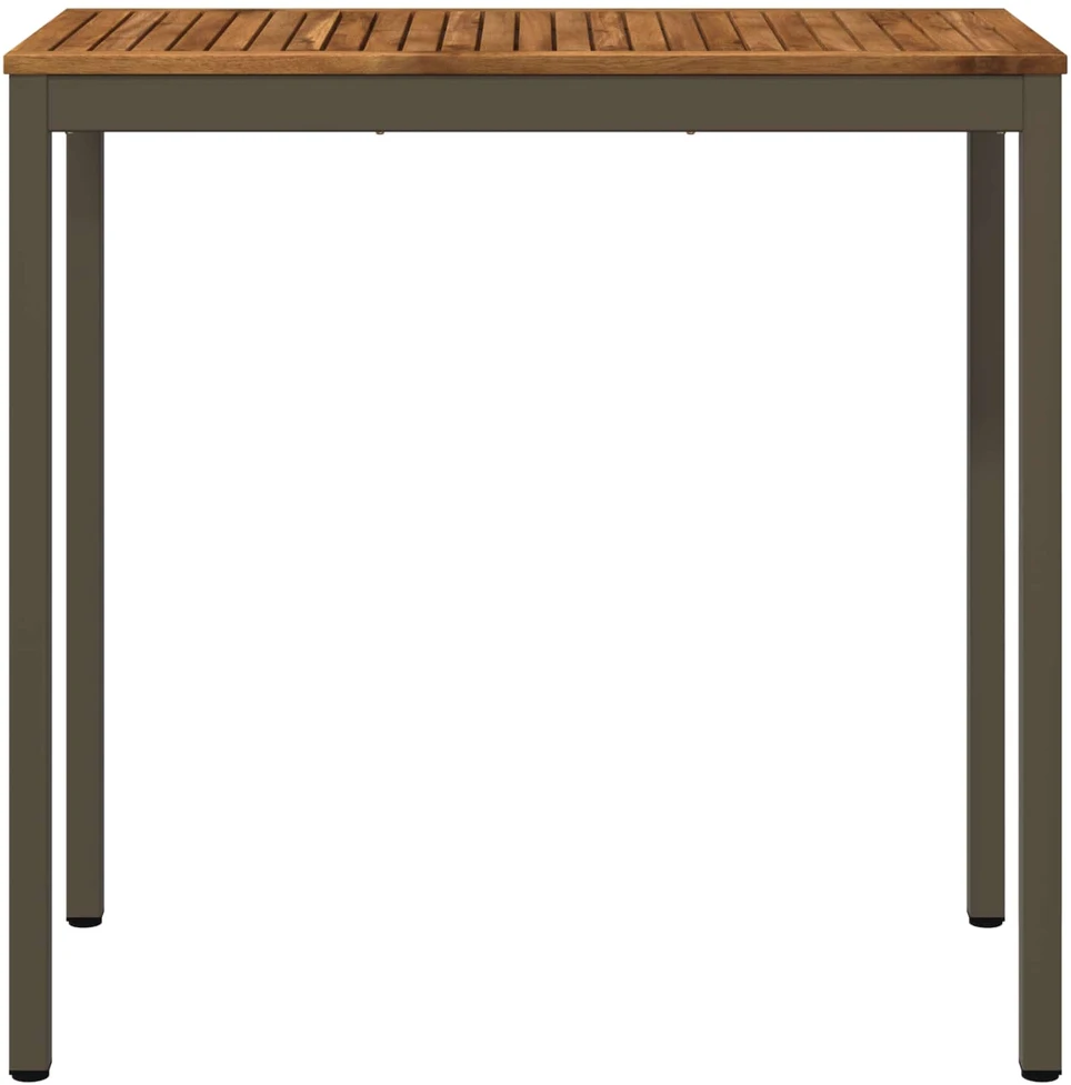 Sodo Baro Stalas NAARDEN Natūralus ir kava 108,5 x 55 x 105 cm