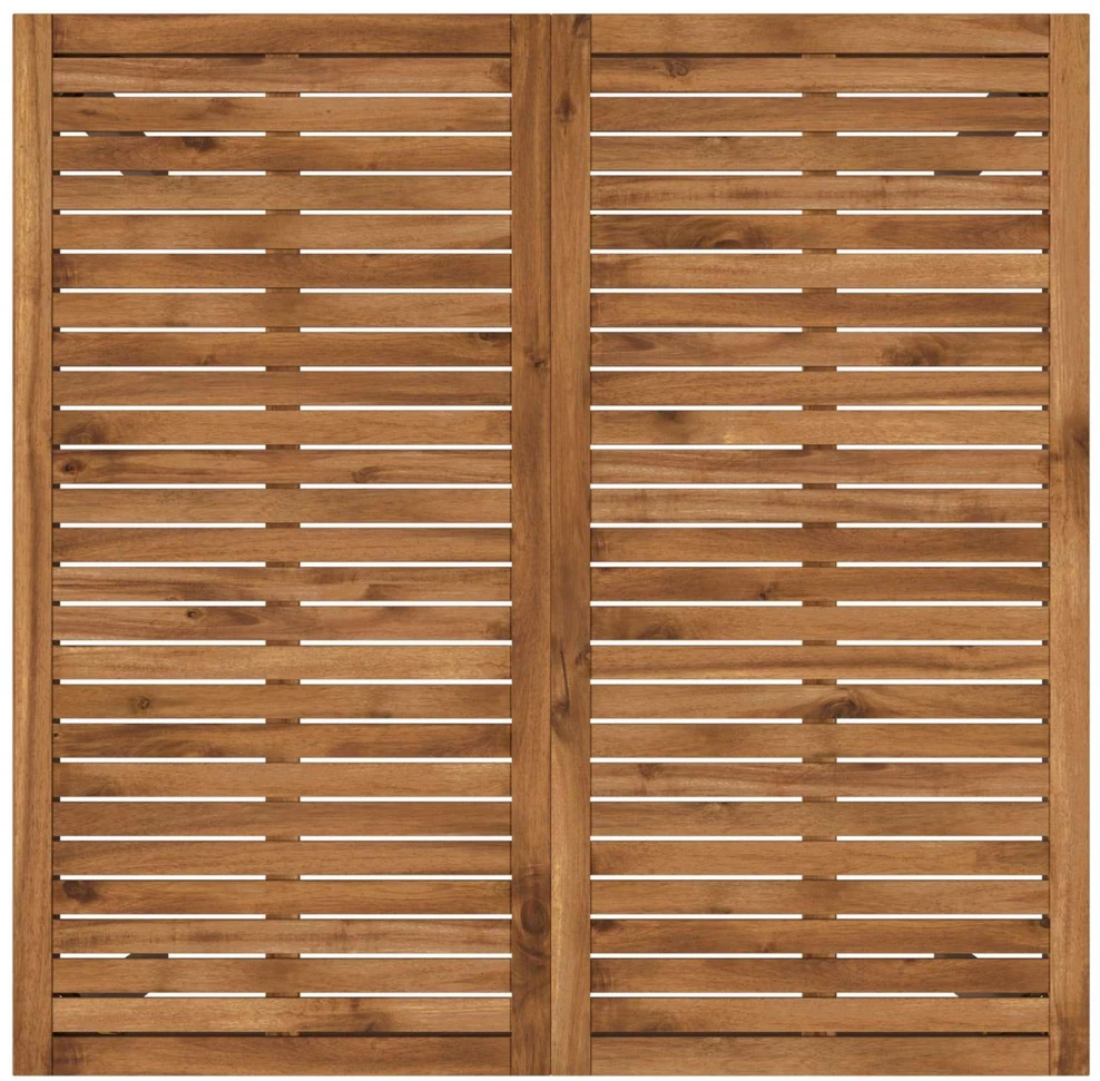 Sodo Baro Stalas Natūralus ir kava 110 x 108,5 x 105 cm