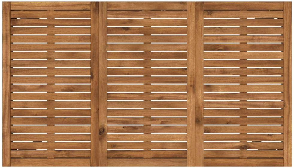 Sodo Baro Stalas NAARDEN Natūralus ir kava 141 x 80,5 x 105 cm