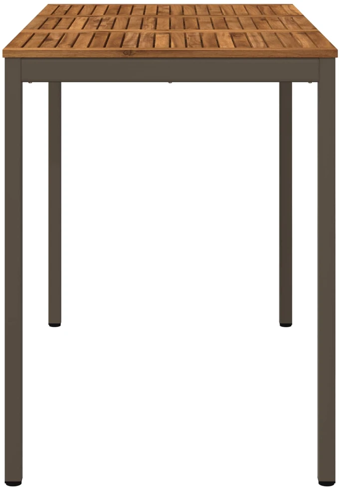 Sodo Baro Stalas NAARDEN Natūralus ir kava 141 x 80,5 x 105 cm