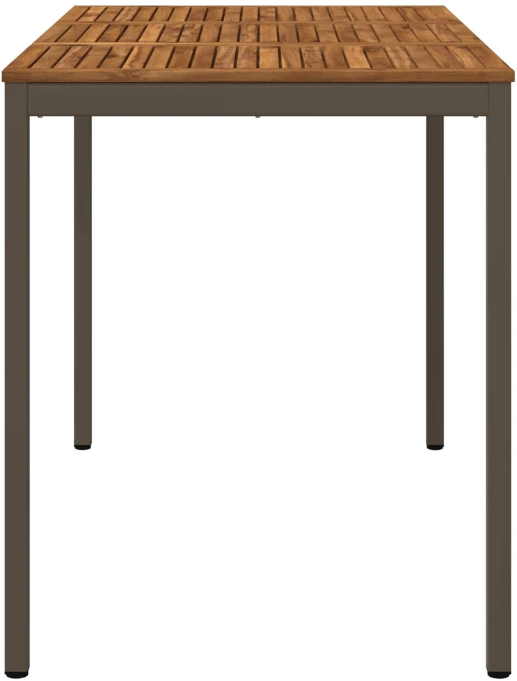 Sodo Baro Stalas NAARDEN Natūralus ir kava 147 x 88,5 x 105 cm