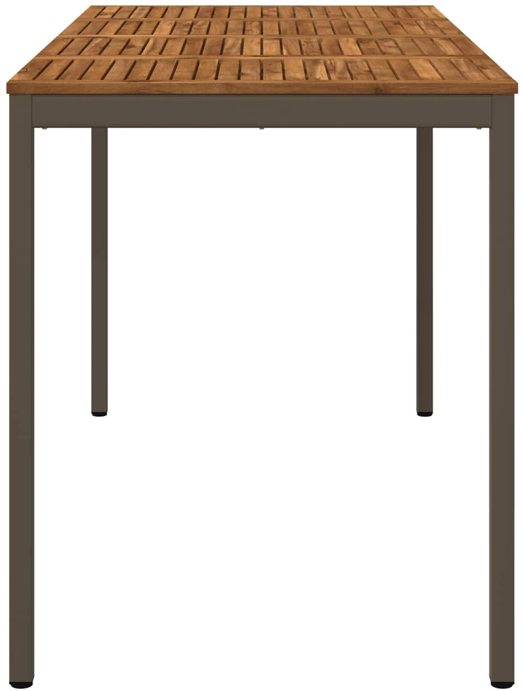 Sodo Baro Stalas Natūralus ir kava 180 x 88,5 x 105 cm