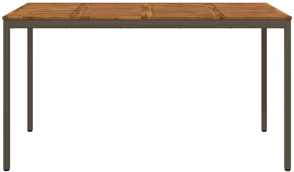 Sodo Baro Stalas Natūralus ir kava 196 x 100,5 x 105 cm