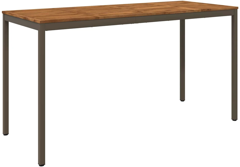 Sodo Baro Stalas Natūralus ir kava 196 x 80,5 x 105 cm