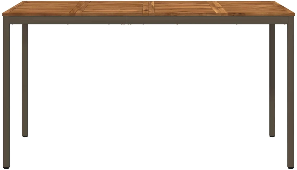 Sodo Baro Stalas Natūralus ir kava 196 x 80,5 x 105 cm