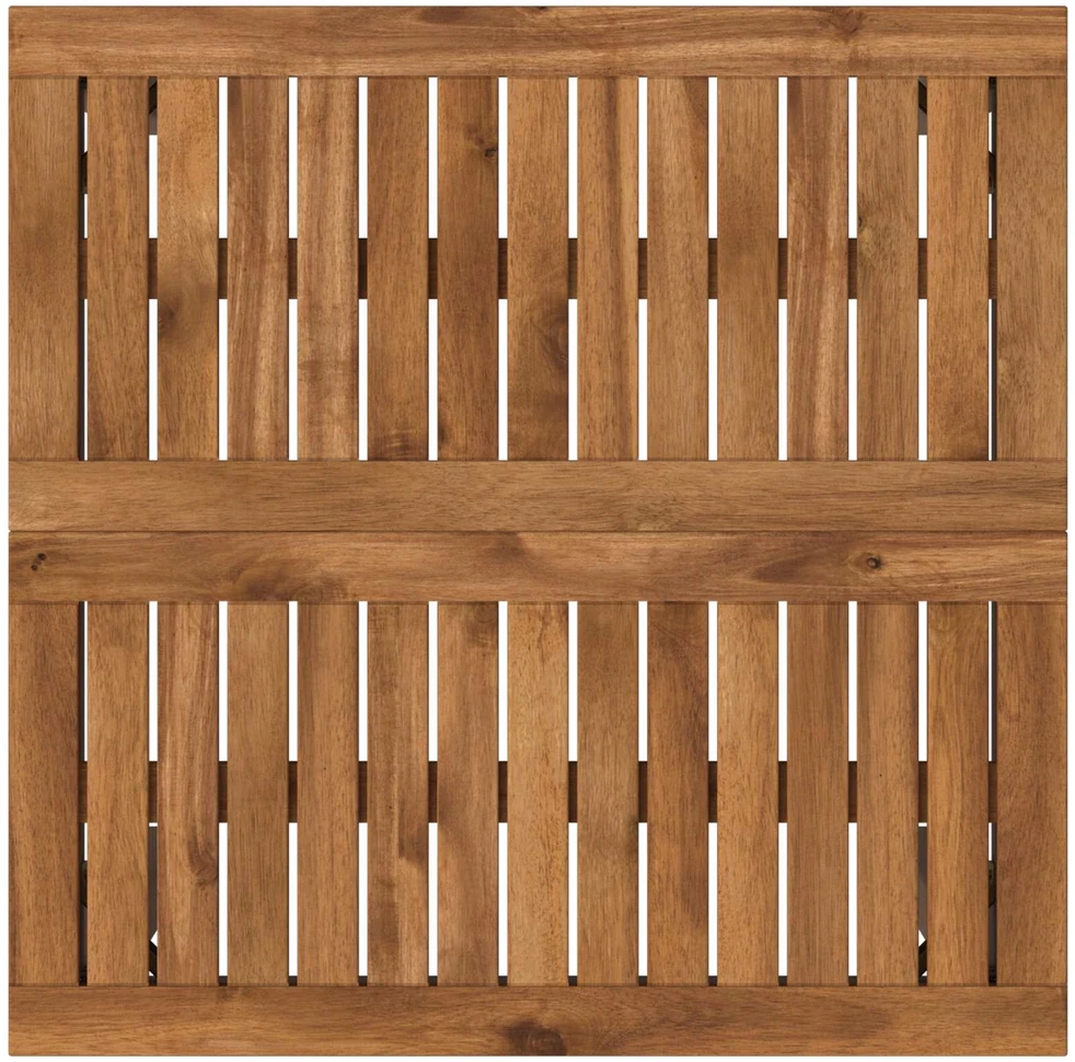 Sodo Baro Stalas NAARDEN Natūralus ir kava 60 x 60,5 x 105 cm